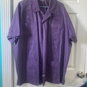 King Size Big Men Red Shirt 2XL BIG, Previously Owned